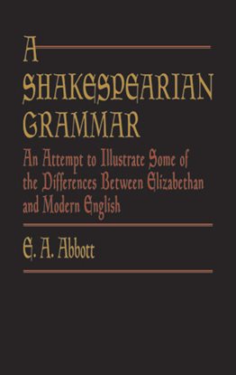Cover image for A Shakespearian Grammar