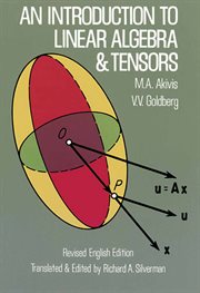 Introduction to Linear Algebra and Tensors cover image