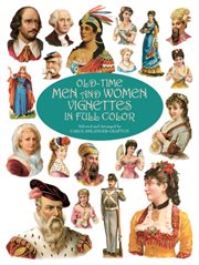 Old-Time Men and Women Vignettes in Full Color cover image