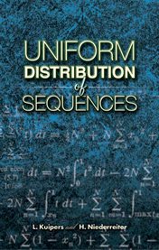 Uniform Distribution of Sequences cover image