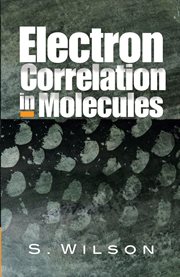 Electron correlation in molecules cover image