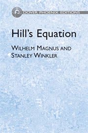 Hill's equation cover image