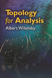 Topology for analysis cover image