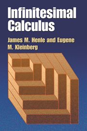 Infinitesimal calculus cover image