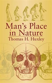 Man's place in nature cover image