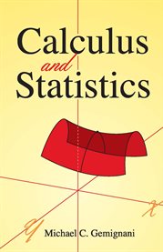 Calculus and statistics cover image