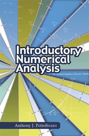Introductory numerical analysis cover image