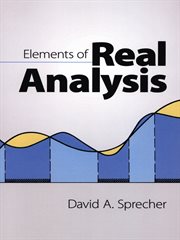 Elements of real analysis cover image