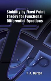 Stability by fixed point theory for functional differential equations cover image