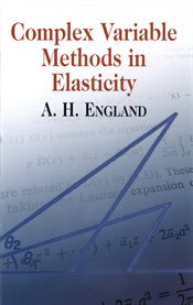 Complex variable methods in elasticity cover image
