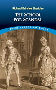 The school for scandal cover image