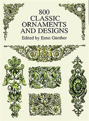 800 classic ornaments and designs cover image