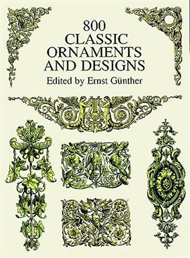 Cover image for 800 Classic Ornaments and Designs