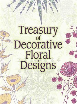 Cover image for Treasury of Decorative Floral Designs