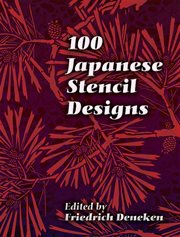 100 Japanese stencil designs cover image