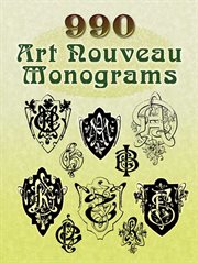 990 art nouveau monograms cover image