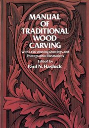 Manual of Traditional Wood Carving cover image