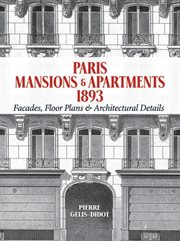 Paris mansions and apartments 1893 cover image