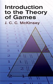 Introduction to the theory of games cover image