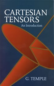 Cartesian tensors: an introduction cover image