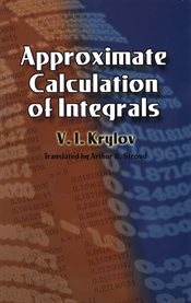 Approximate Calculation of Integrals cover image