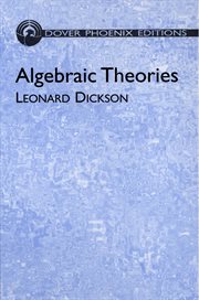 Algebraic theories cover image