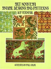 Art nouveau animal designs and patterns cover image