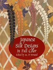 Japanese silk designs in full color cover image