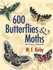 600 butterflies and moths in full color cover image