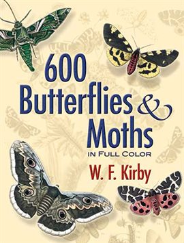 Cover image for 600 Butterflies and Moths in Full Color