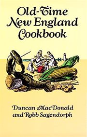 Old-time New England cookbook cover image