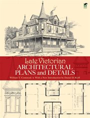 Late Victorian architectural plans and details cover image
