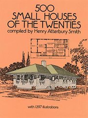 500 small houses of the twenties cover image