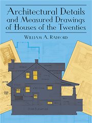 Architectural Details and Measured Drawings of Houses of the Twenties cover image
