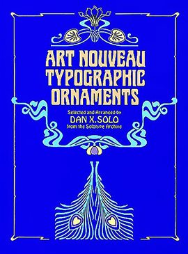 Image de couverture de Art Nouveau Typographic Ornaments