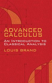 Advanced calculus: an introduction to classical analysis cover image