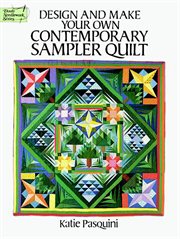 Design and make your own contemporary sampler quilt cover image