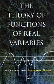 The theory of functions of real variables cover image