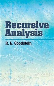 Recursive analysis cover image