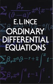 Ordinary differential equations cover image