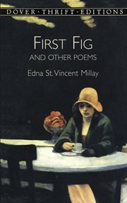 First fig and other poems cover image