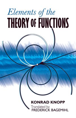 Cover image for Elements of the Theory of Functions