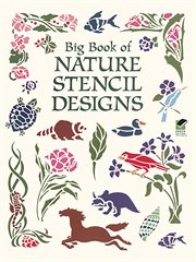 Big book of nature stencil designs cover image