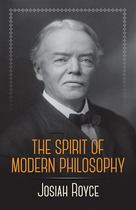 Cover image for The Spirit of Modern Philosophy