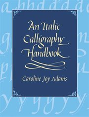 Italic Calligraphy Handbook cover image