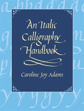 Cover image for An Italic Calligraphy Handbook
