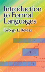 Introduction to formal languages cover image