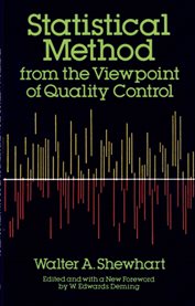 Statistical Method from the Viewpoint of Quality Control cover image