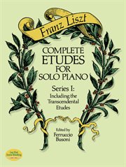 Complete etudes for solo piano, series i cover image