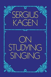 On studying singing cover image